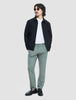 Tech Linen Elastic Pants Urban Green