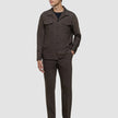 Tech Wool Overshirt Cocoa Brown