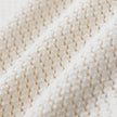Textured Knitted Short Sleeve Polo Shirt Buttercream