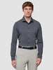 Travel Shirt Charcoal Grey Slim