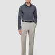 Travel Shirt Charcoal Grey Regular