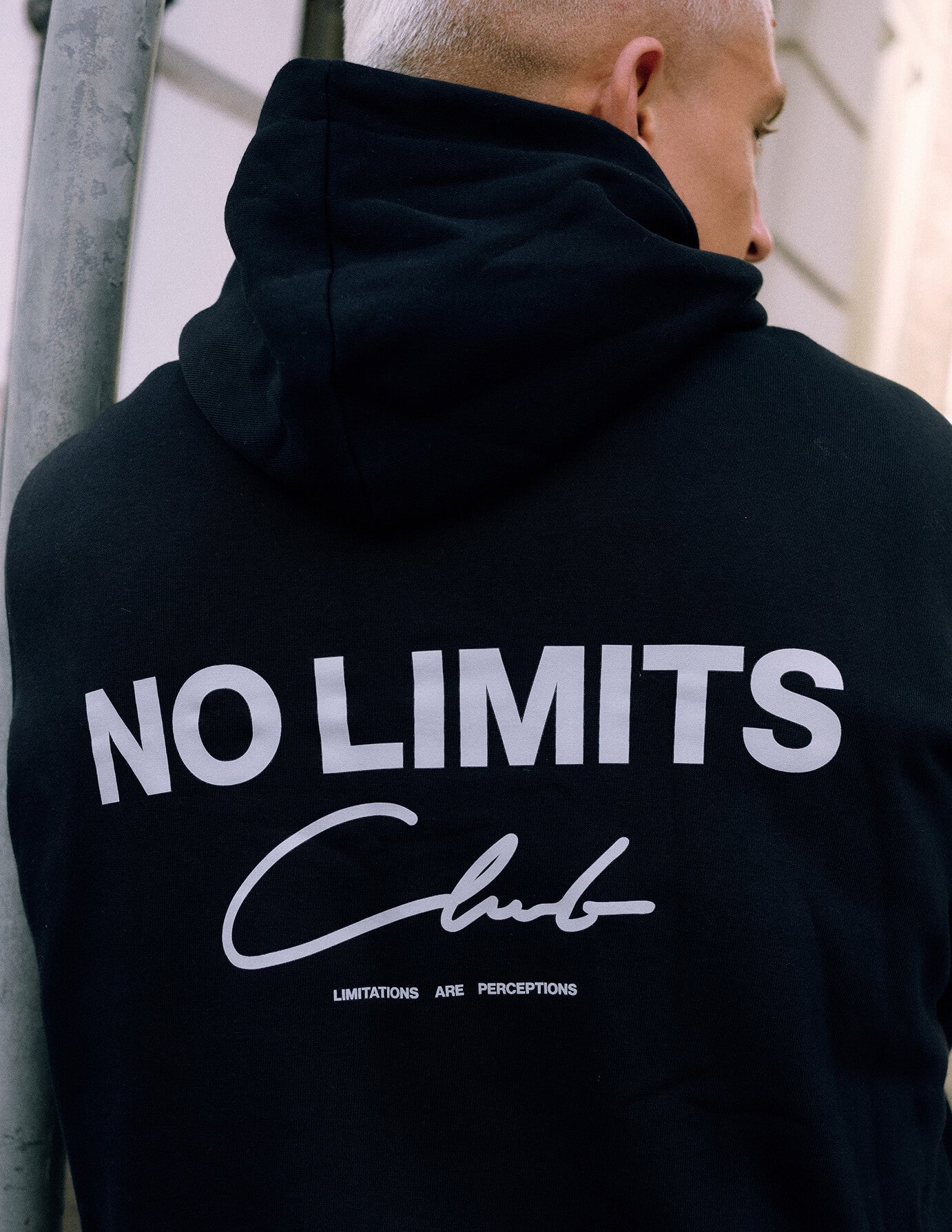 Sweat Hoodie Black Anders Hofman