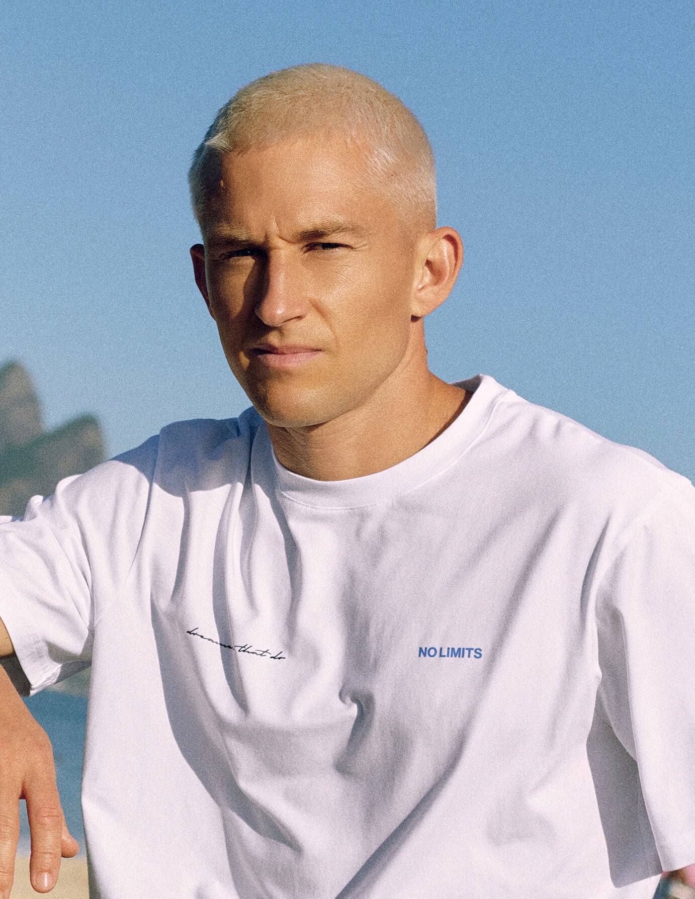 Supima T-shirt Box Fit White Anders Hofman