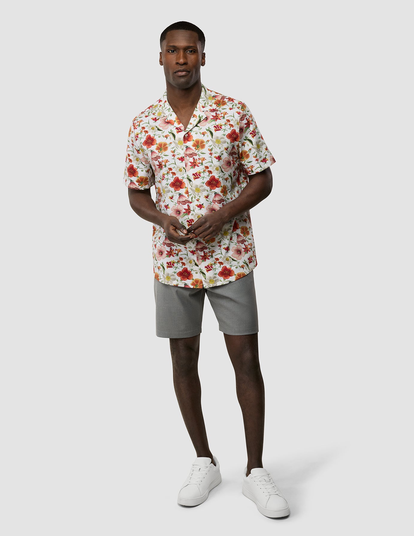 Bowling Short Sleeve Shirt Botanical