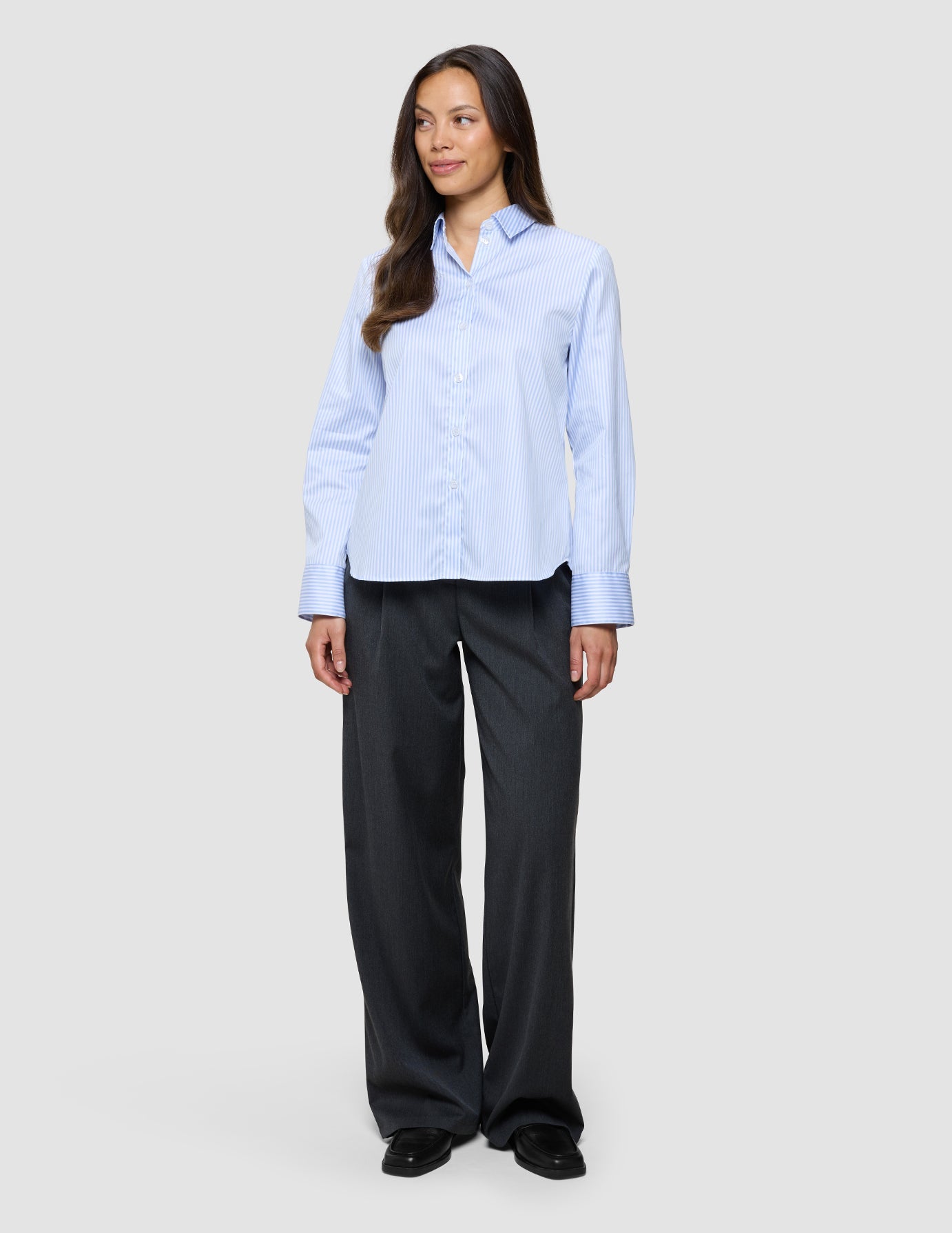 Women's Brooklyn Shirt Sky Stripes