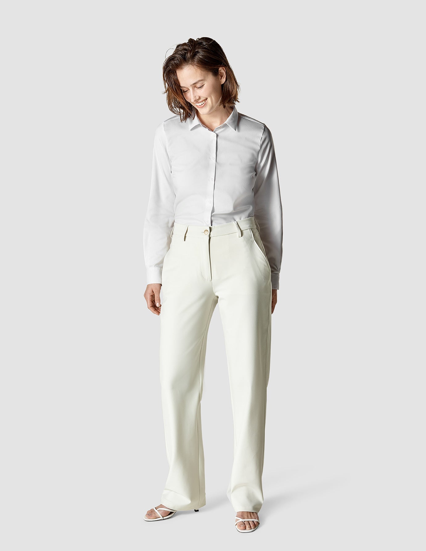 White Ruee Business Shirt Slim White | SHAPING NEW TOMORROW