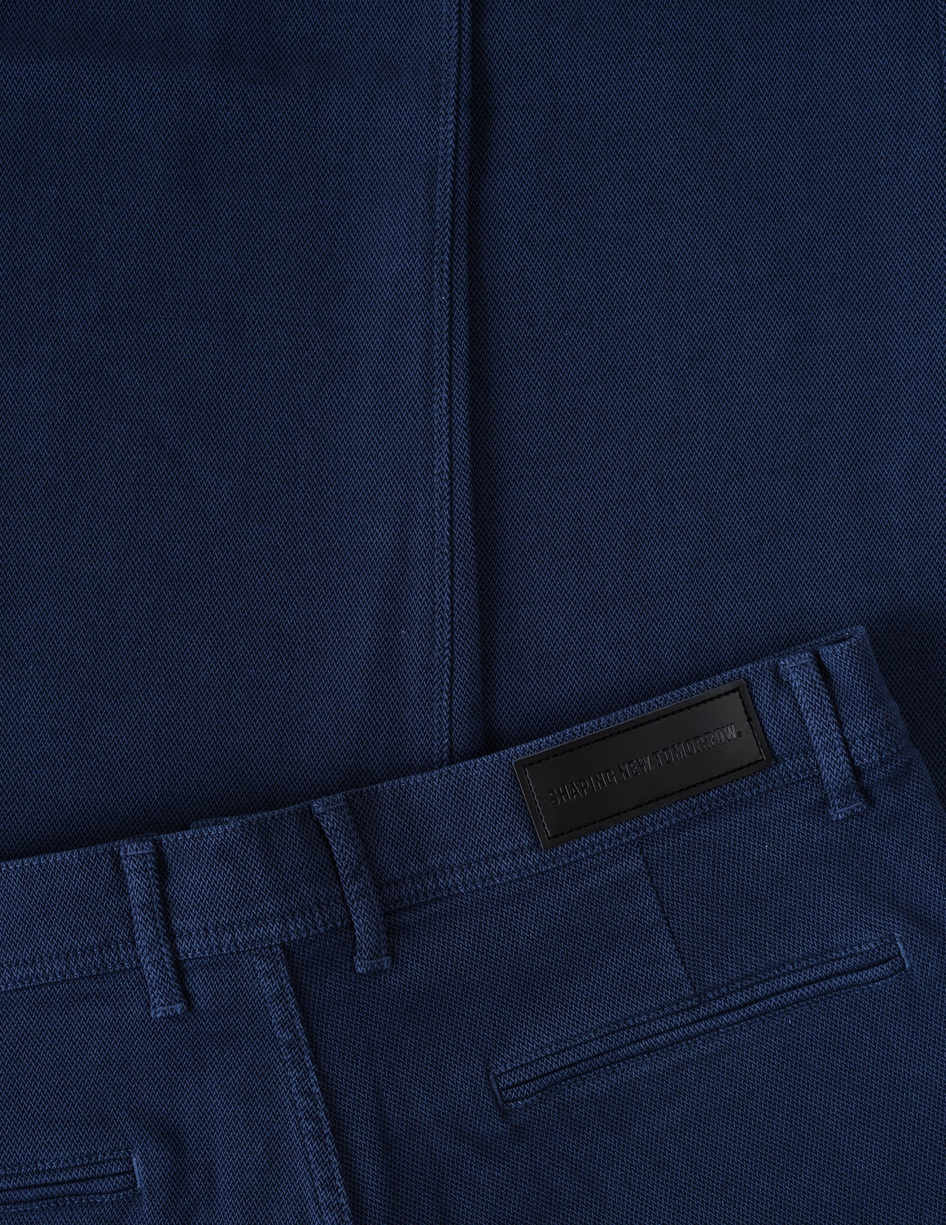 Classic Pants Slim Marine Blue