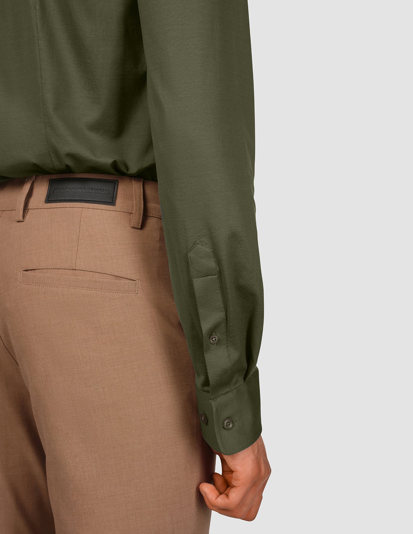 Classic Shirt Clover Green Regular