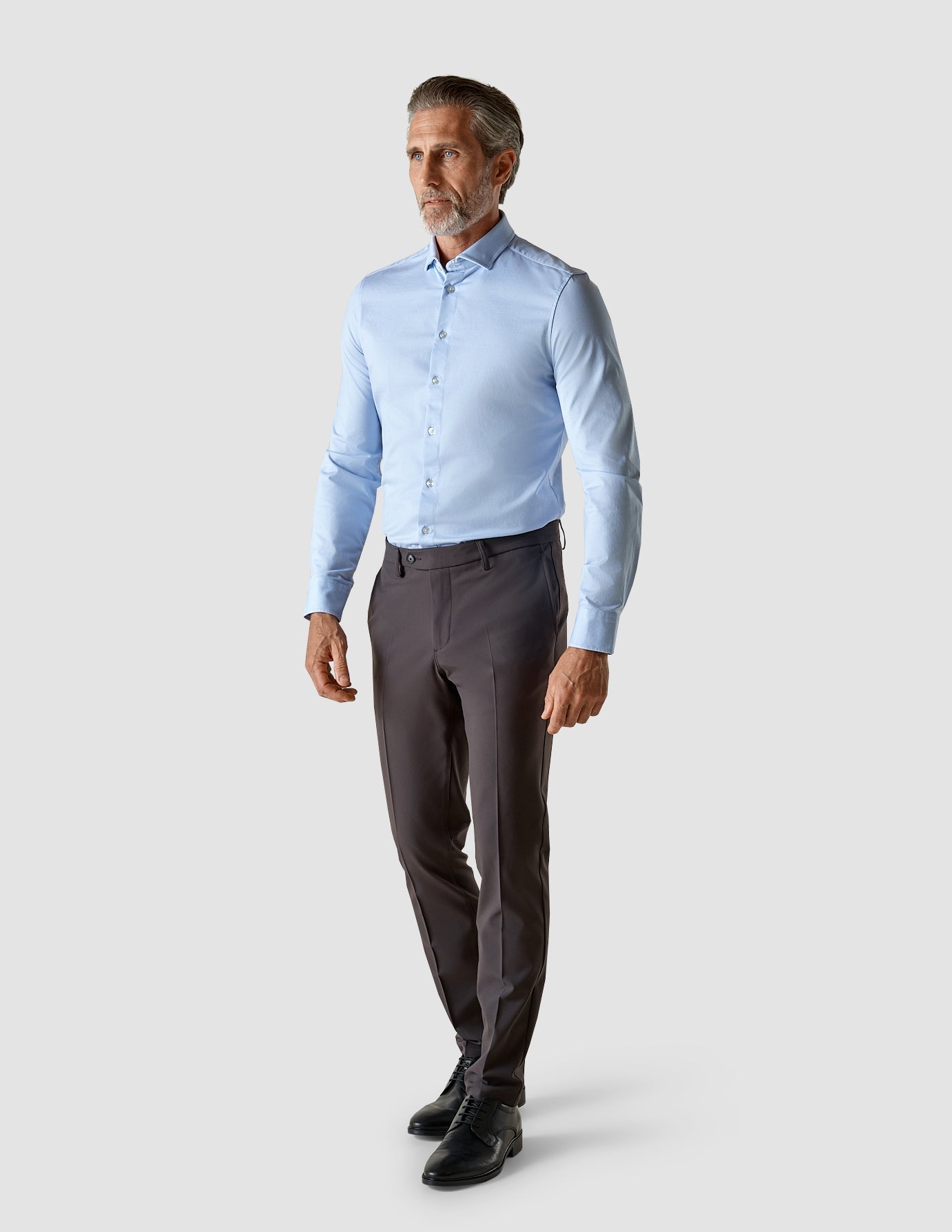 Classic Shirt Light Blue Twill | SHAPING NEW TOMORROW