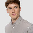 Classic Shirt Shadow Brown Stripe Regular