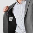 Essential Blazer Cloud Grey Slim