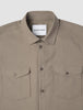 Effortless Overshirt Shadow Brown