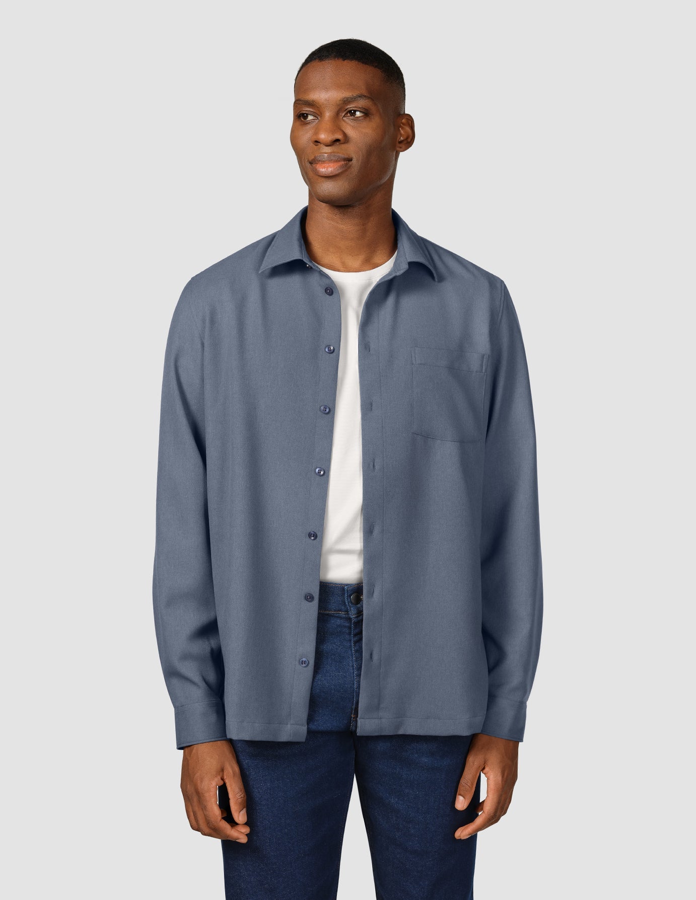 Effortless Shirt Storm Blue