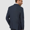 Essential Blazer Regular Dark Blue Check