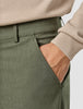 Essential Pants Slim Nightfall Green Melange