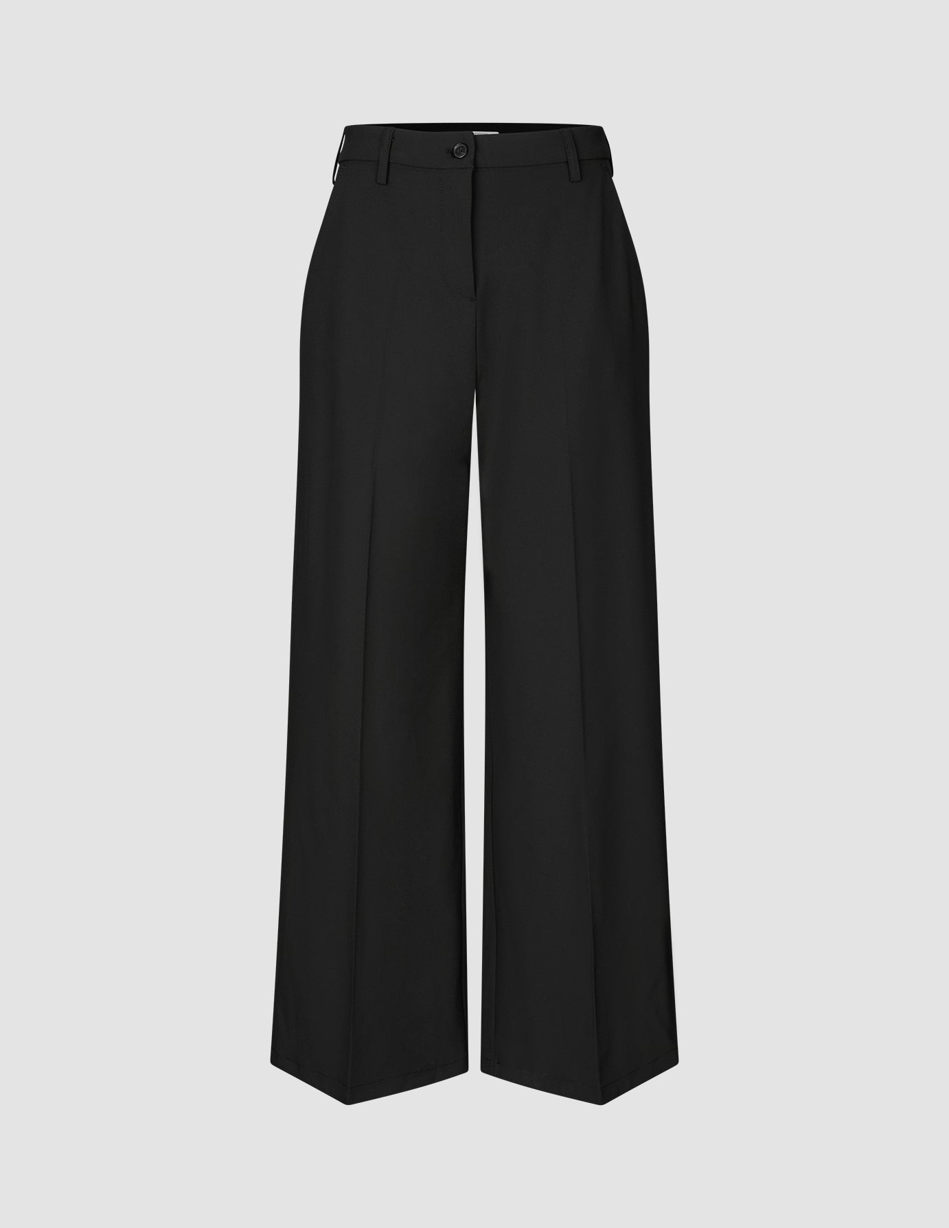 Essential Pants Wide Black