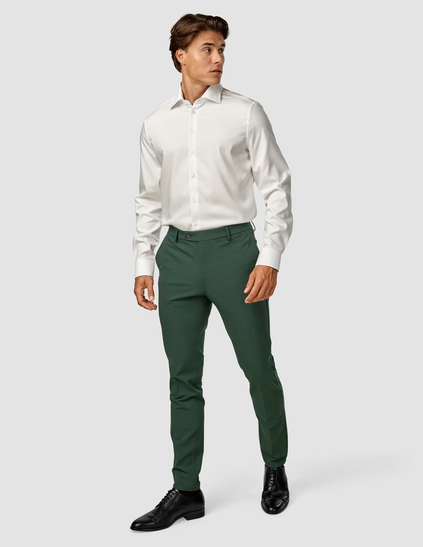 Essential Suit Pants Slim Pine Green | SHAPING NEW TOMORROW Essential Suit Pants Slim Pine Green | SHAPING NEW TOMORROW