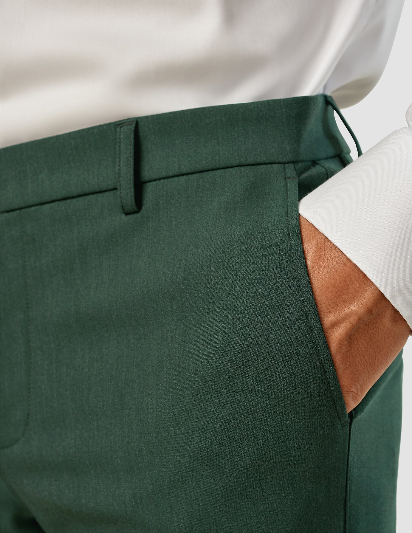 Essential Suit Pants Slim Pine Green | SHAPING NEW TOMORROW Essential Suit Pants Slim Pine Green | SHAPING NEW TOMORROW