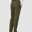 Essential Suit Pants Regular Moss Green Pinstripe