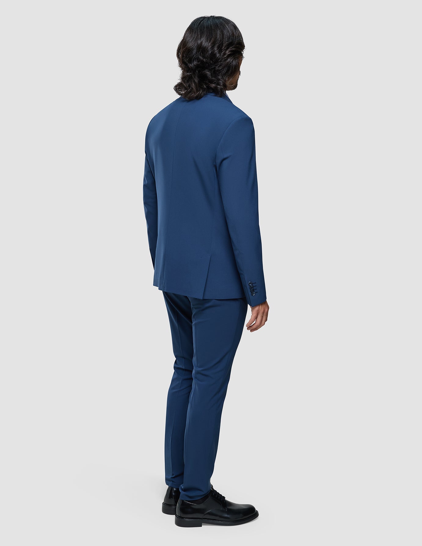 Essential Blazer Slim Marine Blue