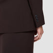 Essential Set Espresso Blazer Short Skirt