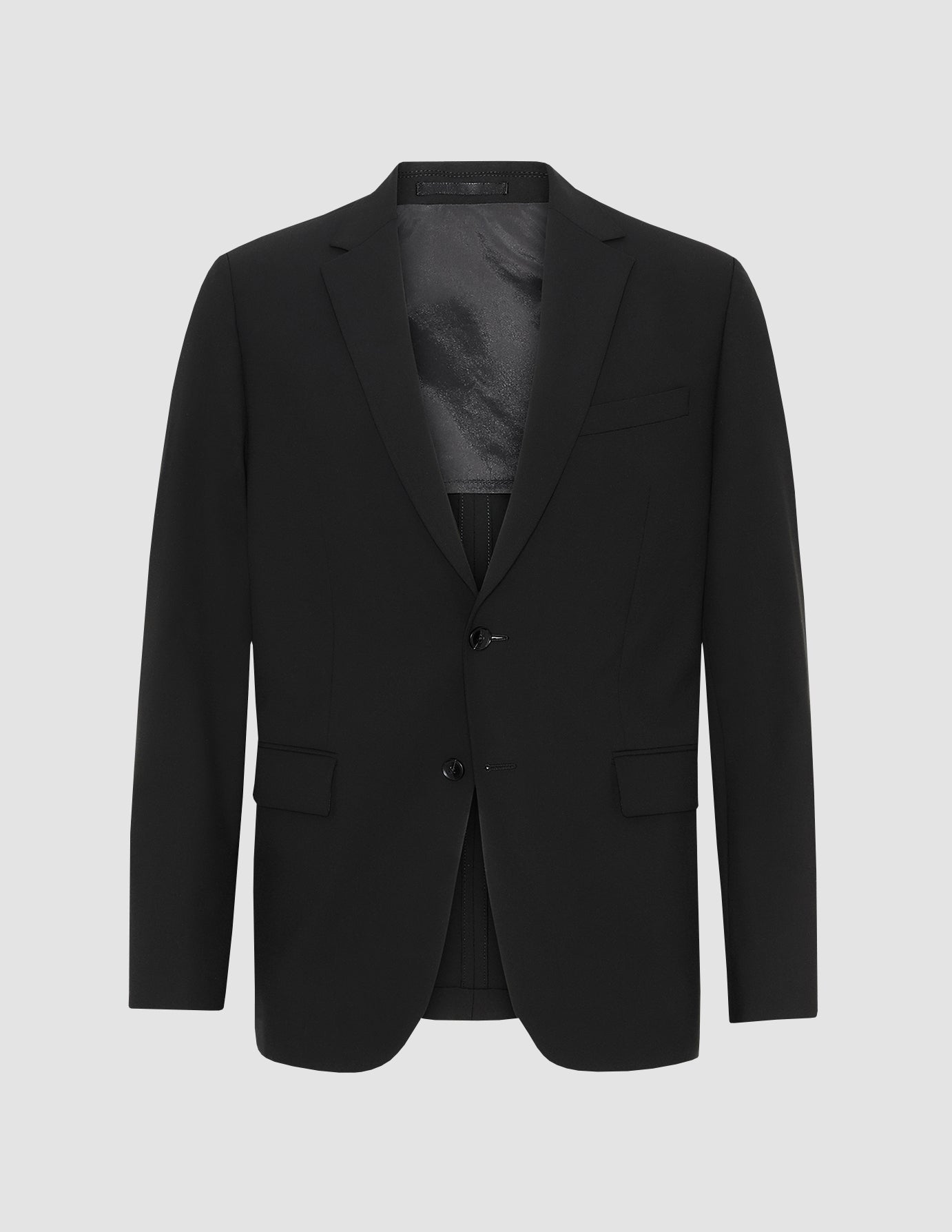 Mens slim black on sale blazer