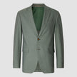 Essential Blazer Regular Green Melange