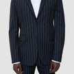 Essential Blazer Navy Stripes Regular