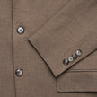 Essential Blazer Regular Saddle Brown Melange