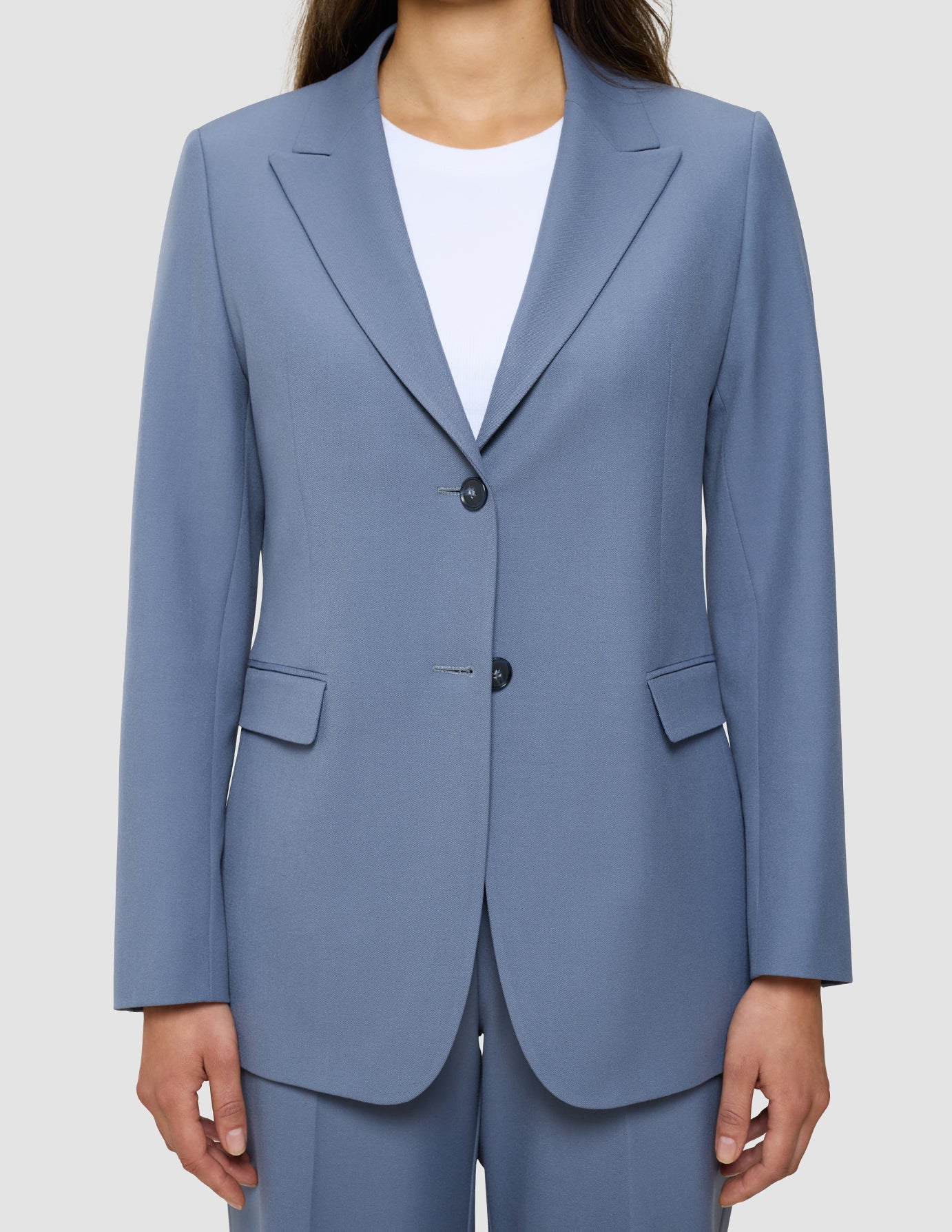 Women's Essential Blazer Frost Blue