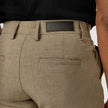Essential Pants Regular Dark Beige Melange