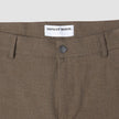 Essential Pants Regular Saddle Brown Melange