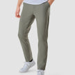 Model from the front wearing a pair of Essential Pants Limestone/Light Green