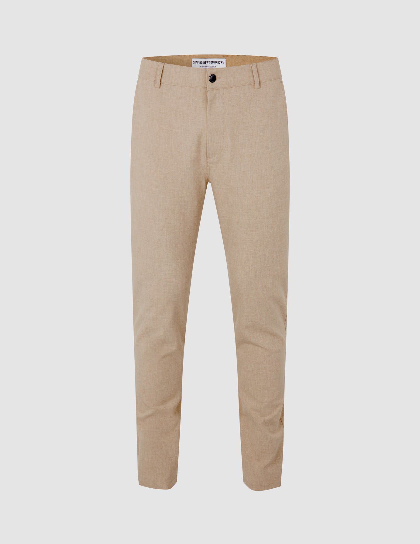 Essential Pants Slim Sand Grain