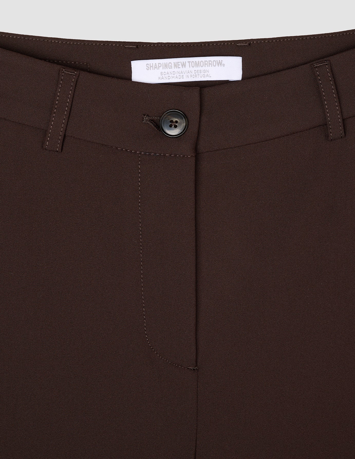 Women's Essential Pants Wide Espresso