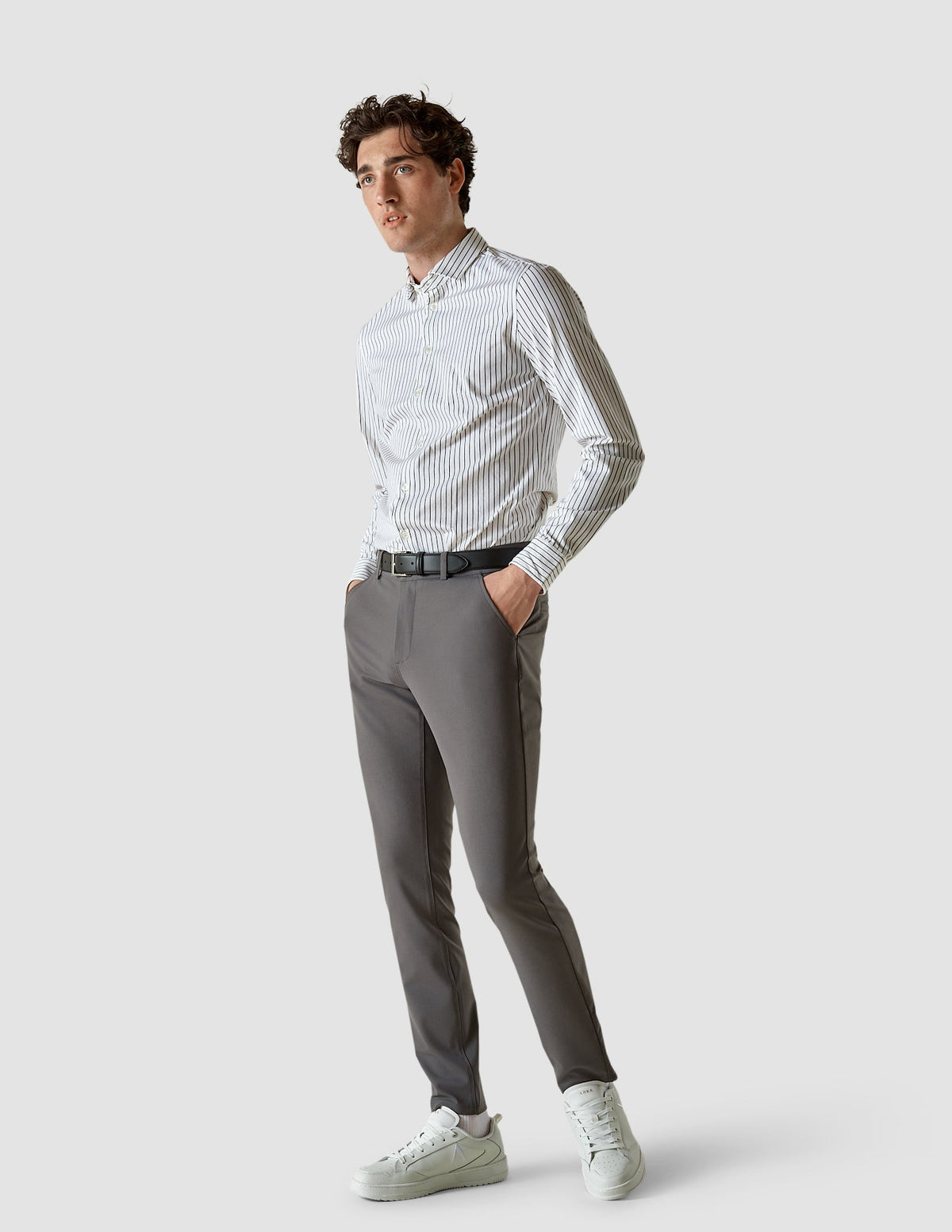 Regular Grey Essential Pants Regular Grey | SHAPING NEW TOMORROW