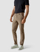 Model from the front wearing a pair of Essential Pants Walnut/Brown