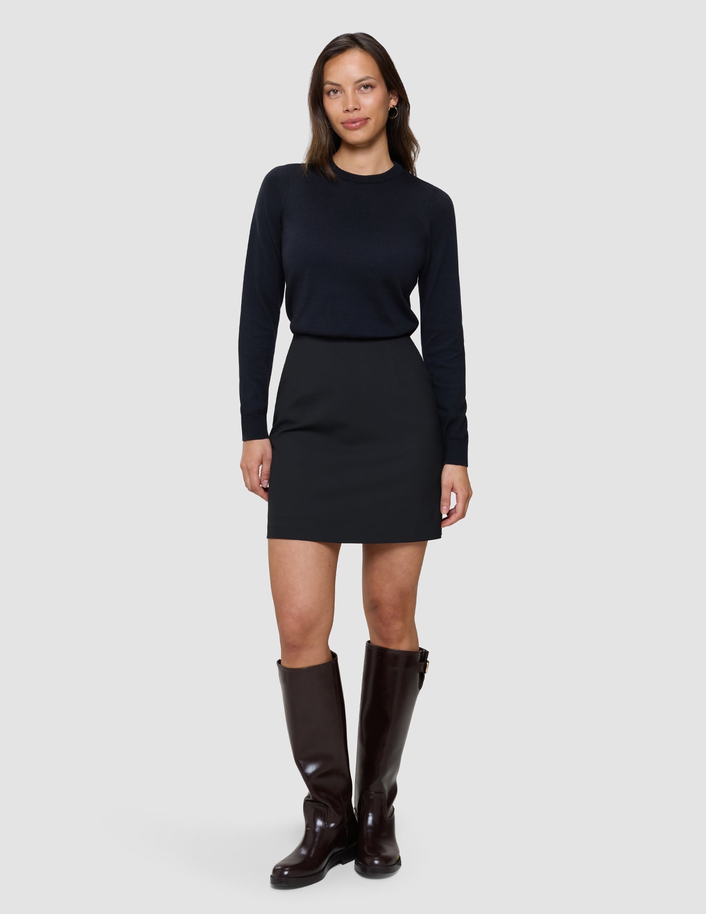 Women's Essential Short Skirt Black