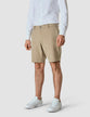 Model seen from the front wearing Essential Shorts Khaki