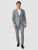 Essential Suit Pants Regular Light Blue Melange