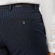 Essential Suit Pants Regular Navy Pinstripe