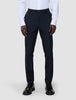 Essential Suit Pants Slim Navy Stripes