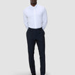 Essential Suit Pants Slim Navy Stripes