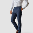 Essential Suit Pants Regular Royal Blue Check