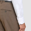 Essential Suit Pants Regular Saddle Brown Melange