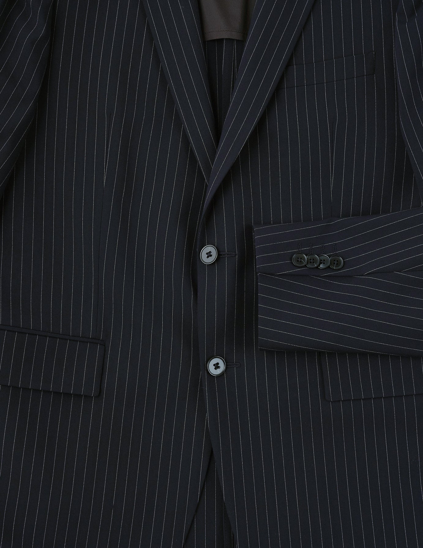 Essential Suit Navy Pinstripe