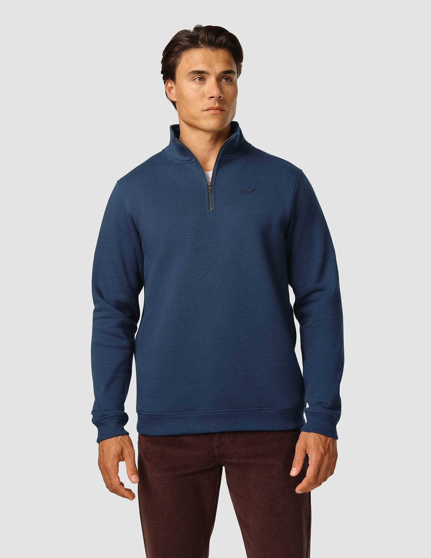 Everyday Half Zip Navy