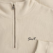 Everyday Half Zip Wooden Beige