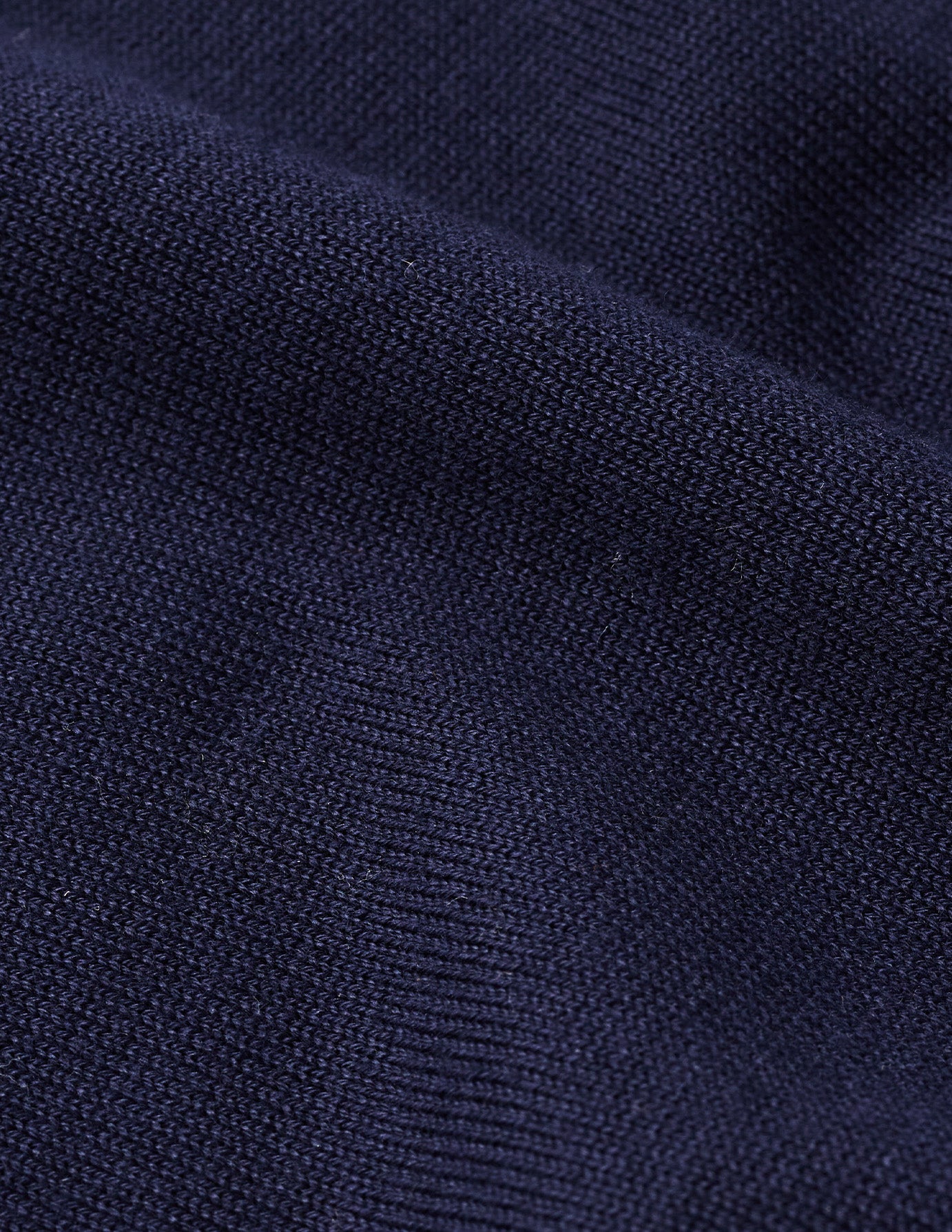 Everyday Knit Box Fit T-shirt Navy