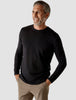 Fine Knit Crewneck Black